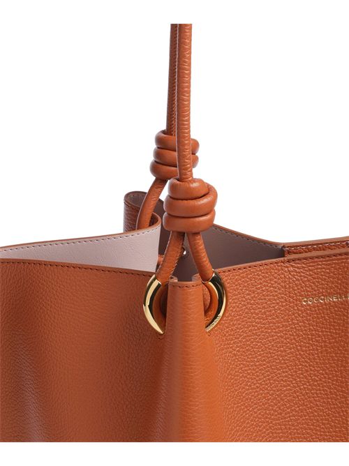 Borsa shopper in pelle granulata Coccinelle COCCINELLE | E1U07110101-R41