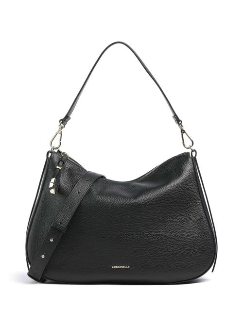 Nory Borsa hobo pelle granulata noir  COCCINELLE COCCINELLE | E1U45130101-001