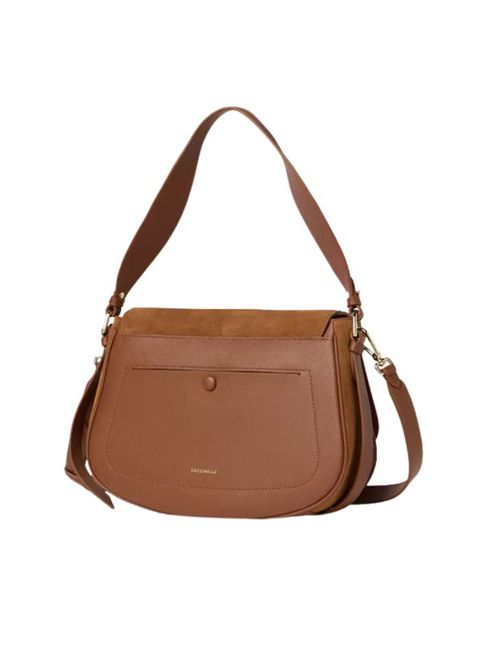 HANDBAG SUEDE LEATHER/MICRO GRA.LE. / COGNAC COCCINELLE COCCINELLE | E1U7H120101-W11