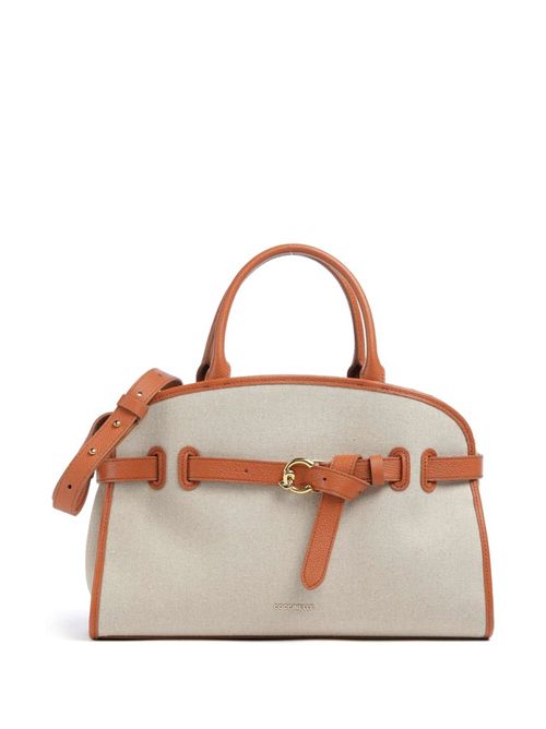 Borsa a mano tela natural/crab COCCINELLE COCCINELLE | E1ULE180401-822