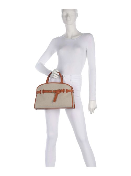 Borsa a mano tela natural/crab COCCINELLE COCCINELLE | E1ULE180401-822