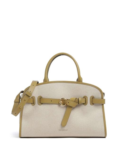 Canvas Borsa a mano tela natural/seagrass COCCINELLE COCCINELLE | E1ULE180401-824