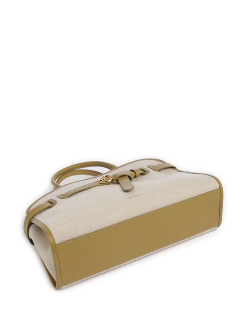 Canvas Borsa a mano tela natural/seagrass COCCINELLE COCCINELLE | E1ULE180401-824