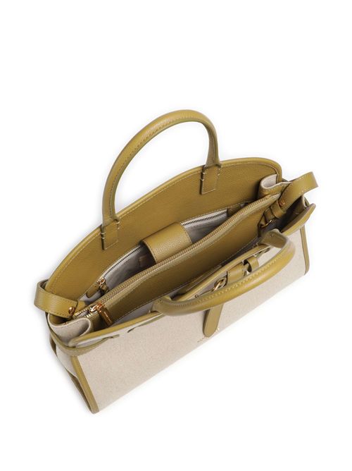 Canvas Borsa a mano tela natural/seagrass COCCINELLE COCCINELLE | E1ULE180401-824