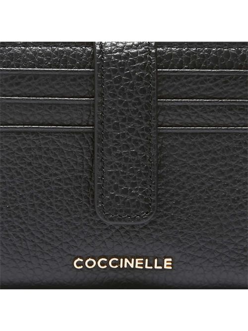 WALLET GRAINED LEATHER / STEEL COCCINELLE COCCINELLE | E2MW511F701-001