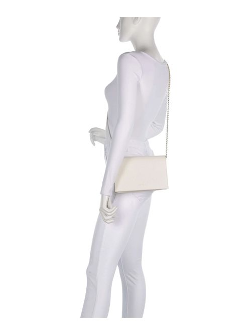 Borsa a tracolla pelle granulata pearl  COCCINELLE COCCINELLE | E5S00550201-N17