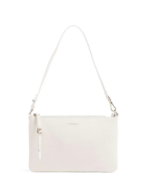 Borsa a spalla pelle granulata pearl COCCINELLE COCCINELLE | E5SHA520101-N17