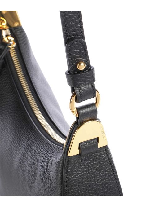 Borsa a tracolla pelle granulata noir  COCCINELLE COCCINELLE | E5U8K530101-001