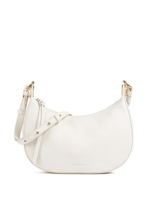 Borsa a tracolla pelle granulata pearl COCCINELLE COCCINELLE | E5U8K530101-N17