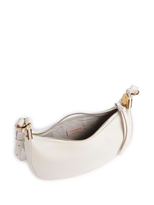 Borsa a tracolla pelle granulata pearl COCCINELLE COCCINELLE | E5U8K530101-N17