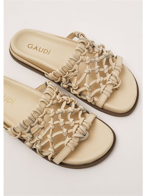 SANDALO FLAT GINGER LEATHER Gaudì Gaudì | V63-65040-V0017