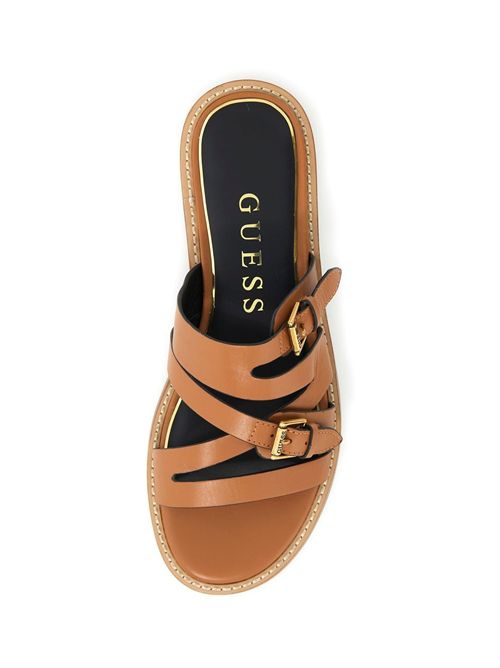 Sandali Eleganti Bassi GUESS GUESS | FLJGRY-LEA03BROWN