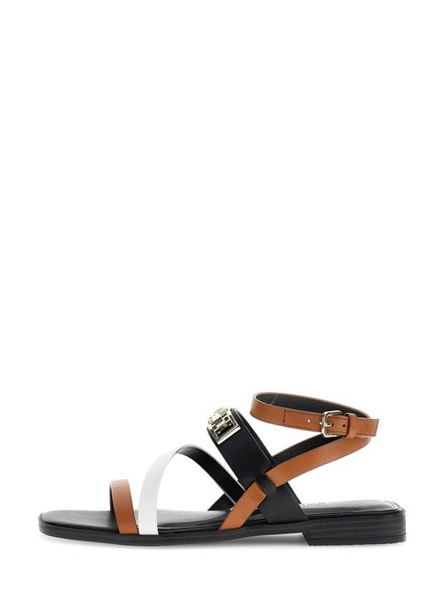 SANDALO RULA GUESS GUESS | FLJRUL-LEA03BROWH