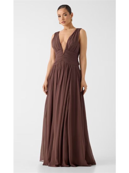 Abito lungo in viscosa Adela Guess GUESS | G6GK14-W2374F12W