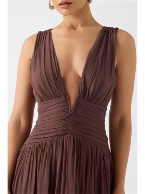 Abito lungo in viscosa Adela Guess GUESS | G6GK14-W2374F12W