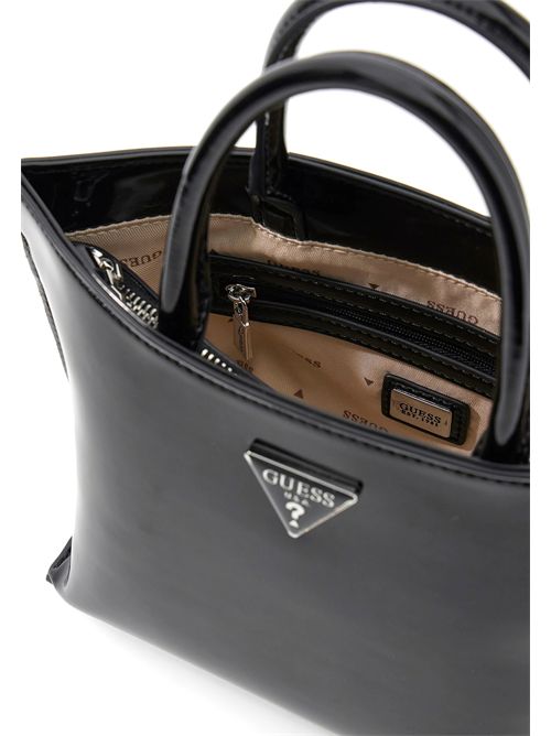 Borsetta a mano lucida Guess mod.Arnela Mini GUESS | HWNY94-96750BLA