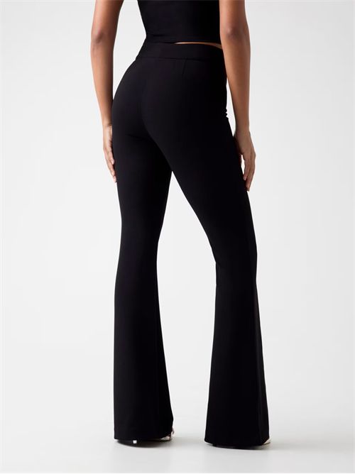 NEW FLARED EVELINA PANTALONI GUESS GUESS | W4YB01-KCBO2JBLK