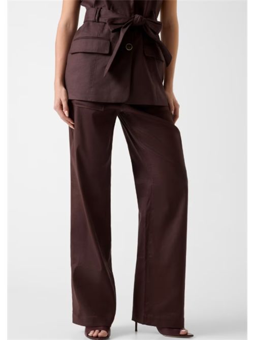 Pantalone da carpentiere in misto lino Carla Guess GUESS | W6GB08-W1799G1EB