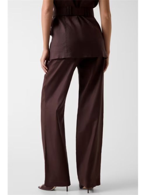 Pantalone da carpentiere in misto lino Carla Guess GUESS | W6GB08-W1799G1EB