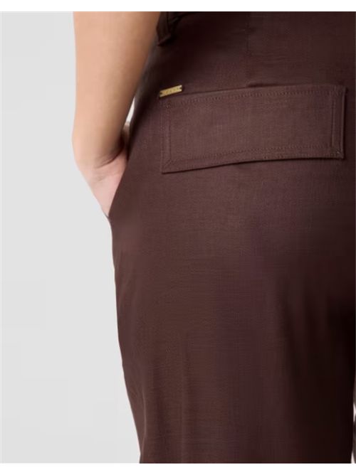 Pantalone da carpentiere in misto lino Carla Guess GUESS | W6GB08-W1799G1EB