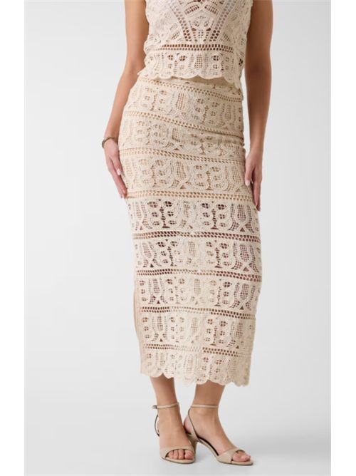 Gonna midi in cotone Octavia Guess GUESS | W6GD19-Z0596G1M5