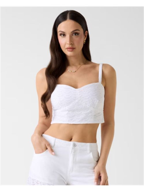 Top in pizzo Guess GUESS | W6GH47-W1880G011