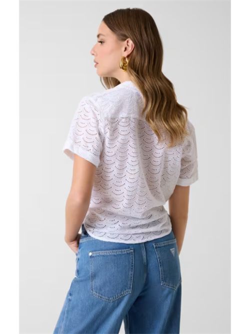 Camicia in pizzo san gallo Guess GUESS | W6GH48-W1881G011