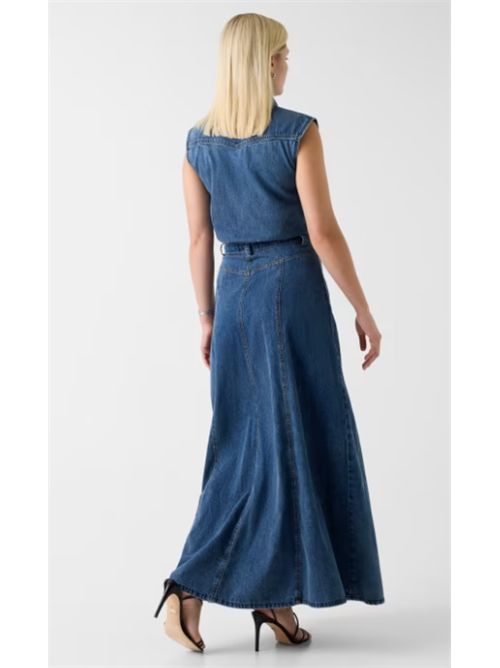 Abito maxi in denim Rugiada Guess GUESS | W6GK09-D0694BW4V