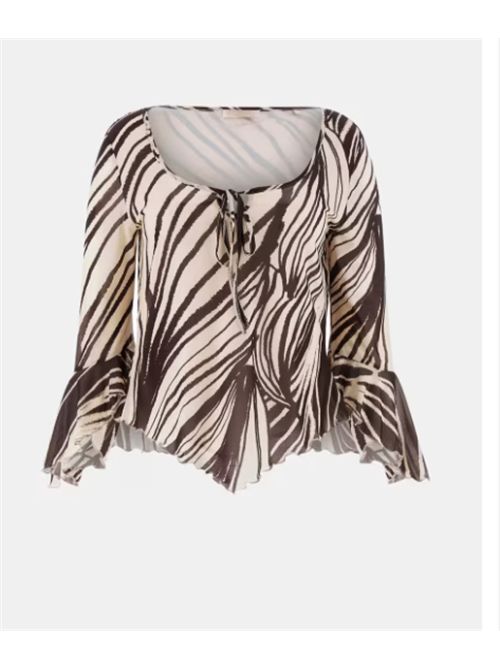 Top stampato zebra Guess GUESS | W6GP16-K2944PMIC