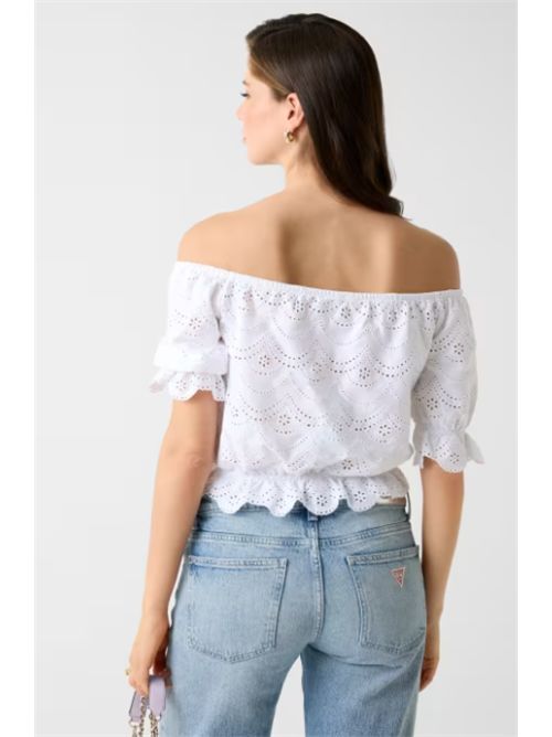 Top off-shoulder Guess GUESS | W6GP47-K3336G011