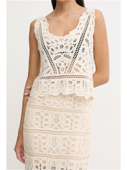 Top crop in cotone Octavia Guess GUESS | W6GR13-Z0597G1M5