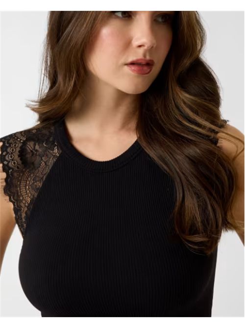Top in pizzo Guess GUESS | W6GZ01-Z0606JBLK