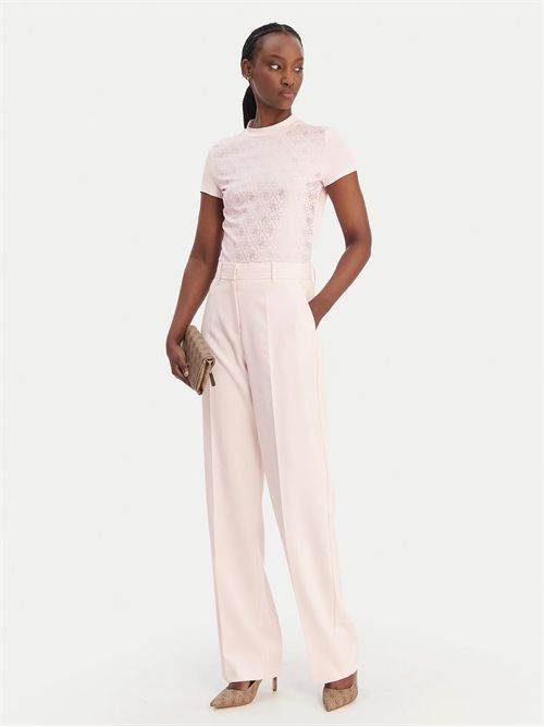 PANTALONE TESSUTO NAUSICA WIDE LEG GUESS GUESS | W6RB02-WH9Y2A627