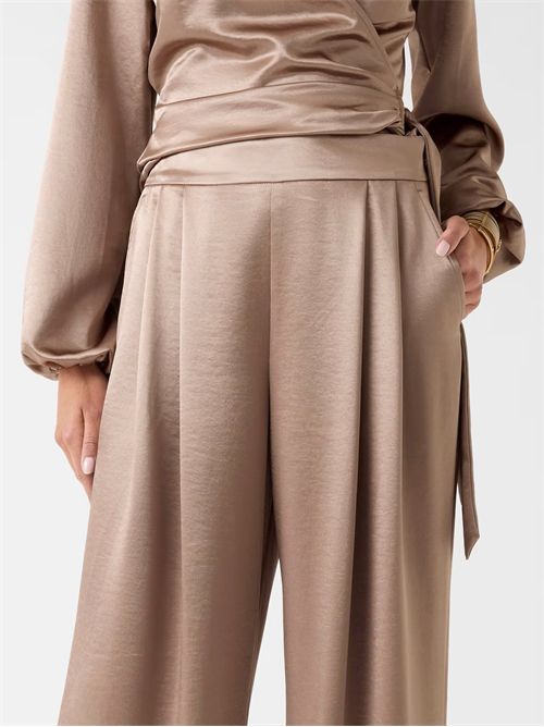 Pantalone ampio a gamba larga in raso Guess GUESS | W6RB66-W2612A10L