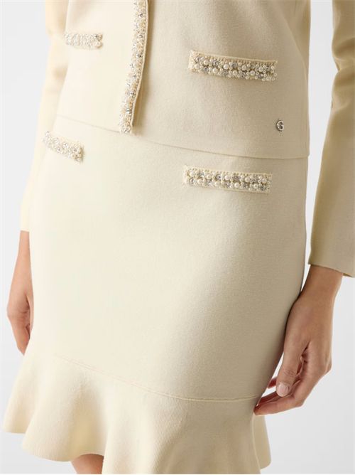 GONNA RAINA SWTR SKIRT GUESS GUESS | W6RD75-Z4422G012