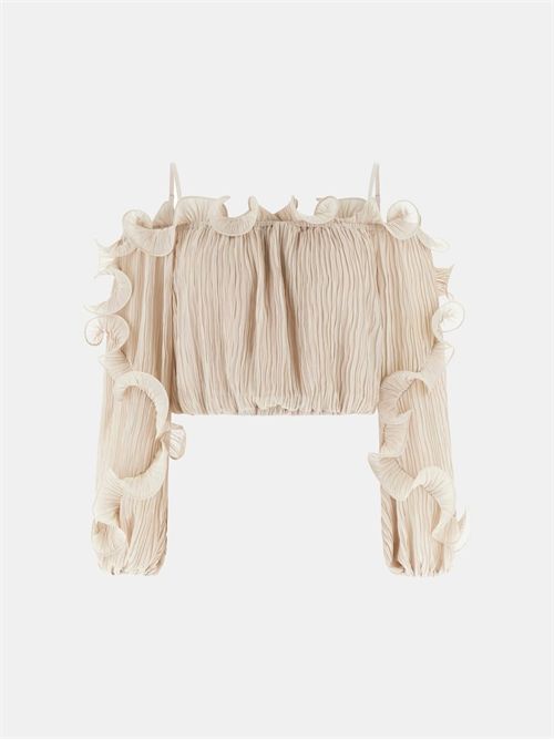 CAMICIA MANICA LUNGA LS GABRIELLA TOP GUESS GUESS | W6RH29-WI342F1PV