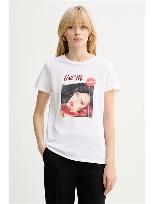 MAGLIA T-SHIRT SS CALL ME EASY TEE GUESS GUESS | W6RI08-K9RM1G011