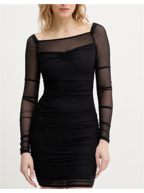 Abito mini in mesh Guess GUESS | W6RK0A-KBAH2JBLK