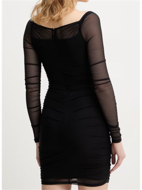 Abito mini in mesh Guess GUESS | W6RK0A-KBAH2JBLK