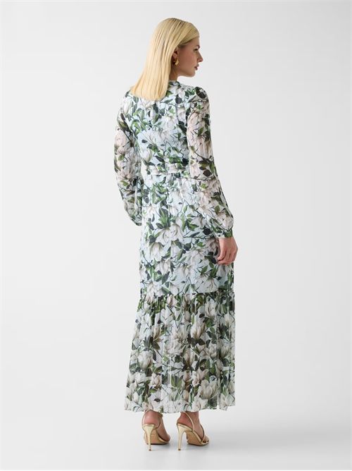 ABITO LS lungo a fiori  DRESS GUESS GUESS | W6RK39-WJ712PM66