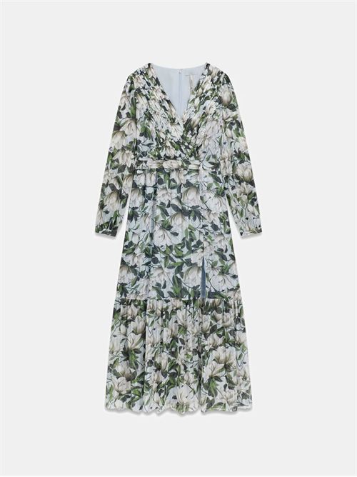 ABITO LS lungo a fiori  DRESS GUESS GUESS | W6RK39-WJ712PM66