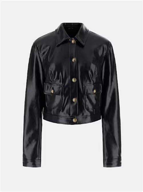 Giacca in ecopelle Blandine Guess GUESS | W6RL21-WJ620JBLK