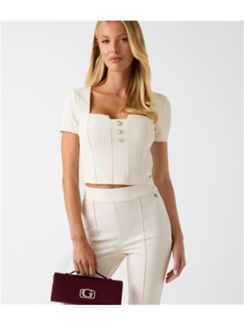 Top a scollo quadrato M/C Guess GUESS | W6RP08-KCBO2G047