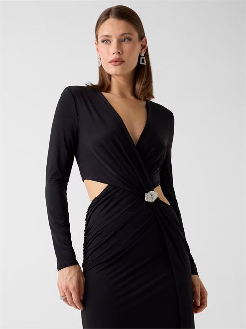 Abito maxi drappeggiato Elsa Marciano MARCIANO | 6RGK06-6262ZJBLK