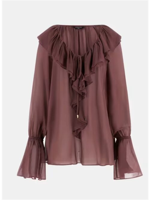 Blusa a volant Adela Marciano MARCIANO | G6GH04-W2385F12W