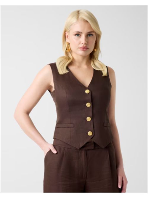 Gilet in misto lino Marciano MARCIANO | G6GH26-W2218F12W