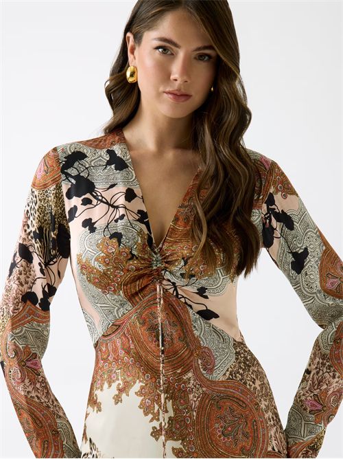 Vestito lungo con stampa Marciano MARCIANO | G6GK12-W1780PMG1