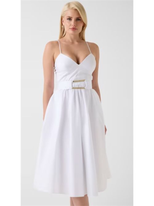Vestito midi con cintura Marciano MARCIANO | G6GK46-W1925TWHT