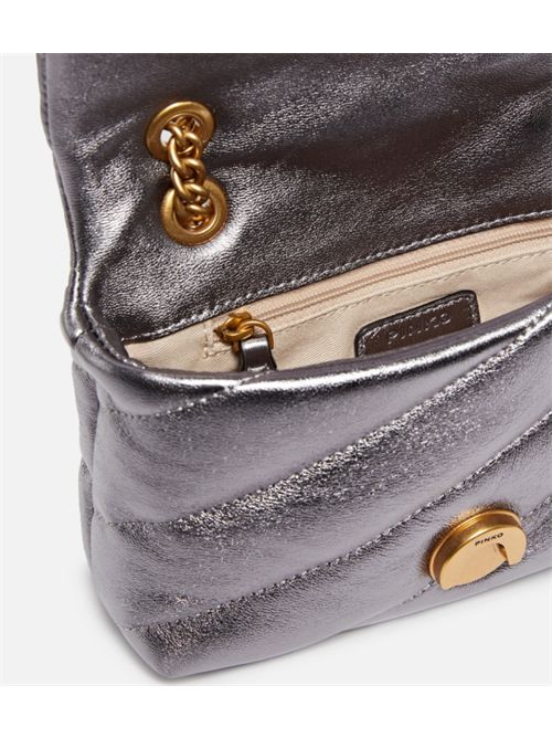 Borsa a tracolla Baby Love Bag Puff in nappa laminata PINKO | 100040-A360IEHQ