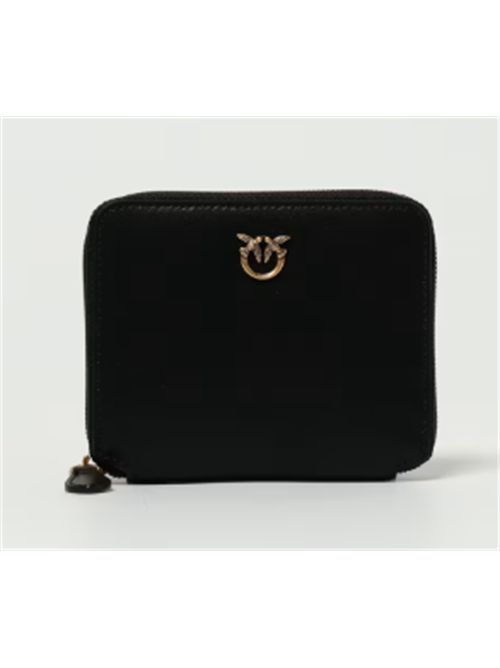 Portafoglio quadrato zip-around in pelle Taylor Pinko PINKO | 100249-A0F1Z99Q